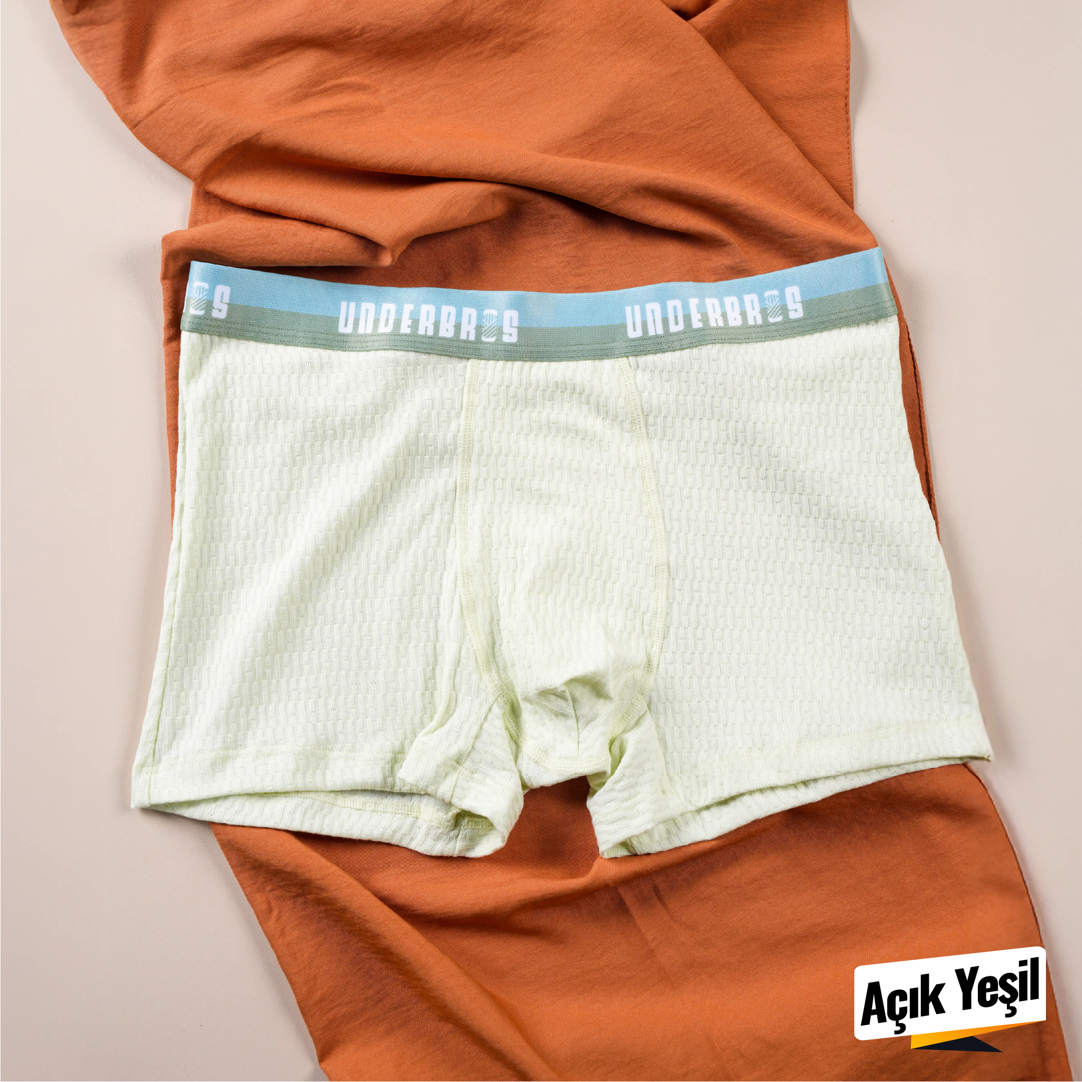 Underbros Antibakteriyel Nefes Alabilir Erkek Boxer