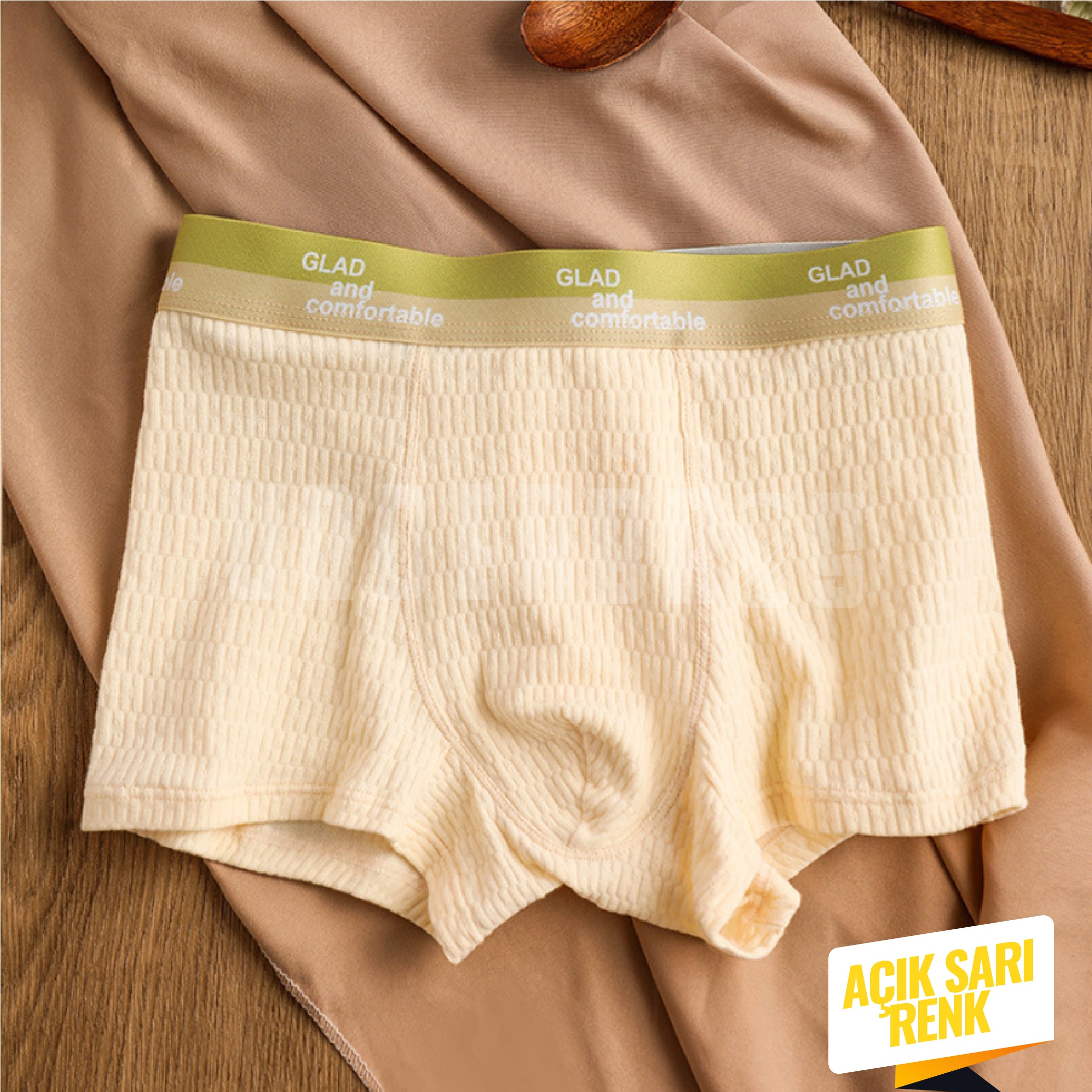 Underbros Antibakteriyel Nefes Alabilir Erkek Boxer